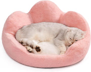 MEWOOFUN Fluffy Cat Couch Bed