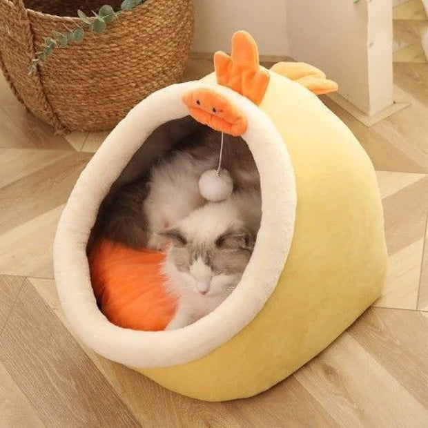 Cat Litter Villa Semi-enclosed cat House
