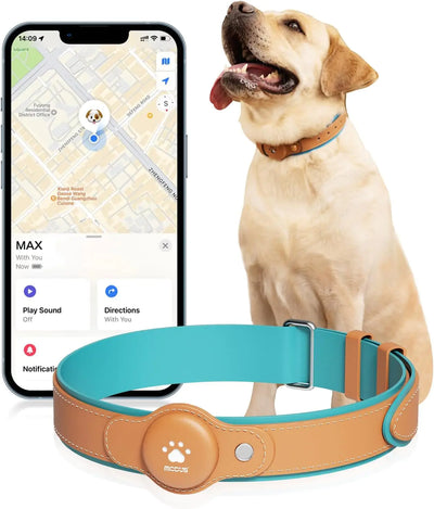 Smart Dog Tracker Collar - No Fee, iOS Compatible