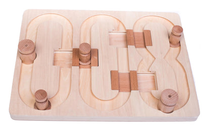 Smart Canine Tutor – Interactive Wooden Puzzle Toy